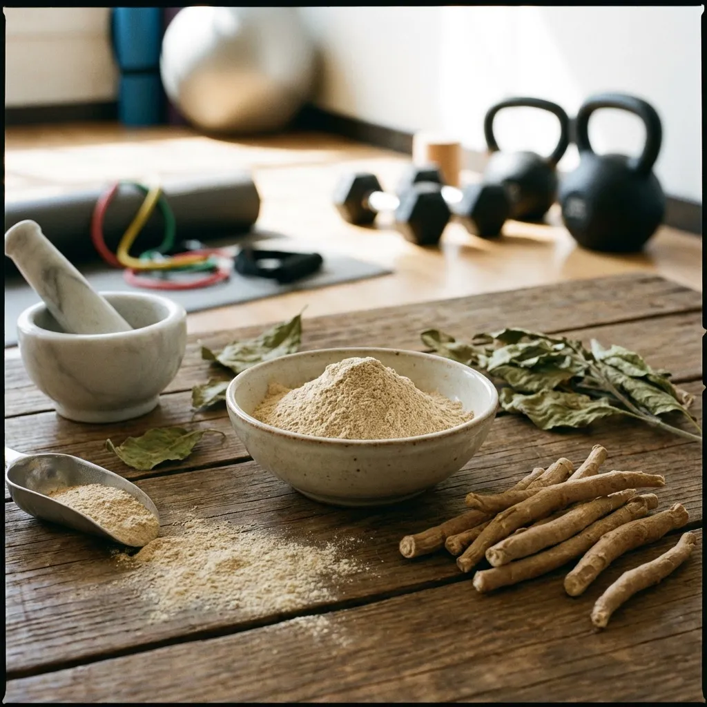 Ashwagandha et performance sportive