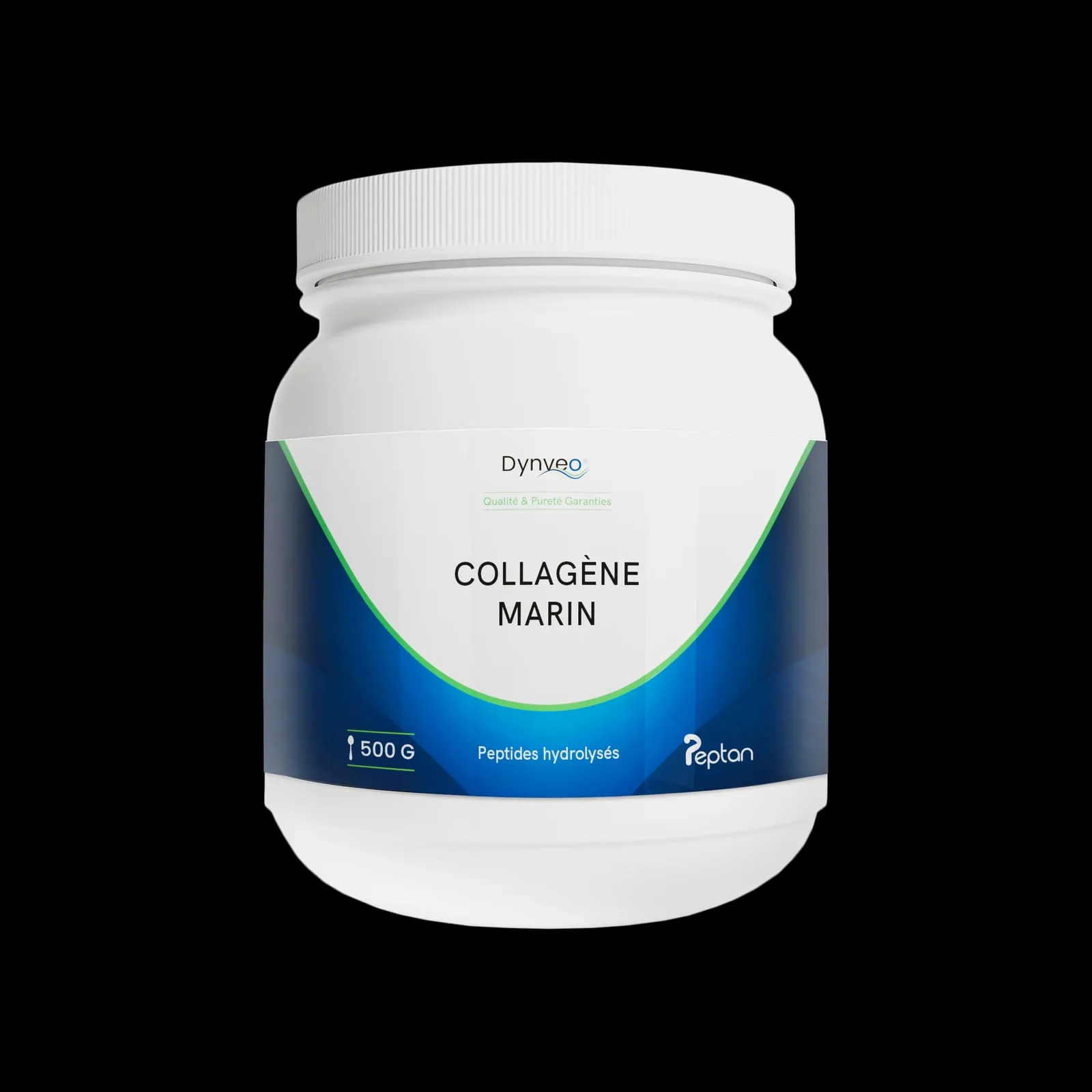 Pot de Collagène Marin Peptan Dynveo en poudre 500g