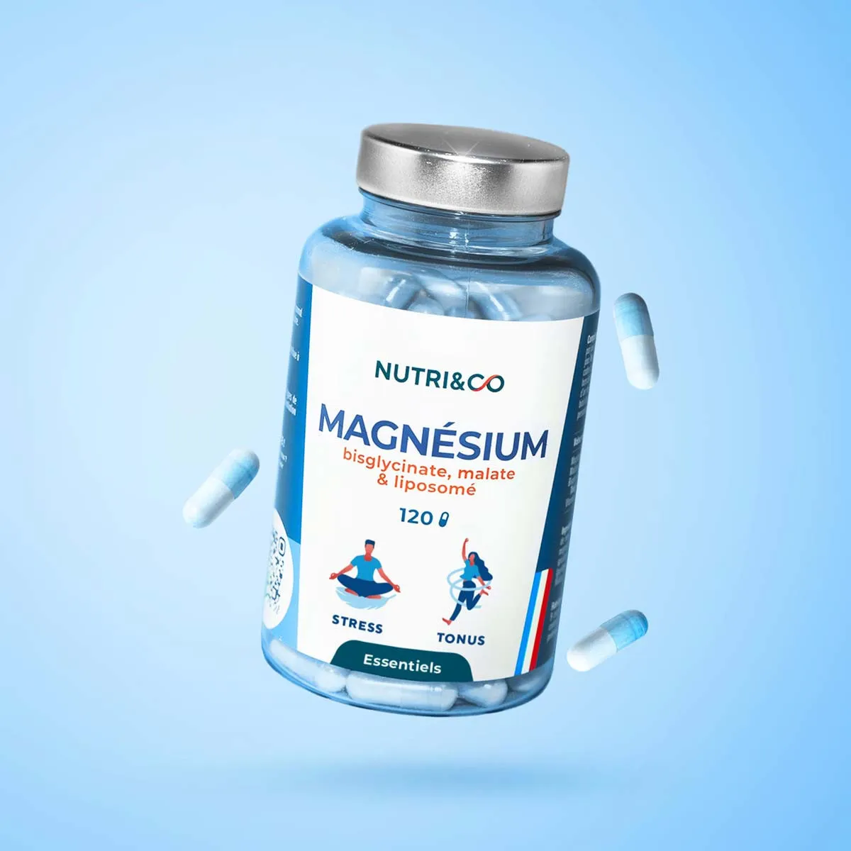 Pot de Magnésium Bisglycinate Nutri&Co