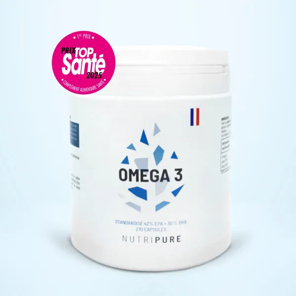Flacon d'Omega-3 EPAX Nutripure