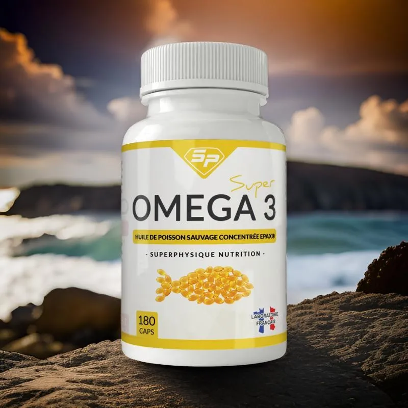 Pot de Super Omega-3 SuperPhysique Nutrition
